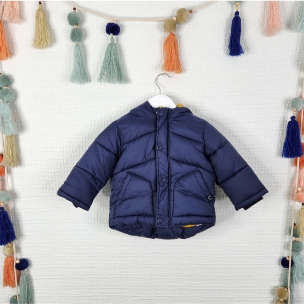 Zara Fleece Lined Puffer Coat